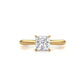 4.2g Six Prong Set 3mm Solitaire Lab Grown Diamond IGI Certified Engagement Ring 1.00 Ctw.