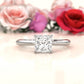 4.2g Six Prong Set 3mm Solitaire Lab Grown Diamond IGI Certified Engagement Ring 1.00 Ctw.