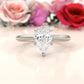 4.2g Six Prong Set 3mm Solitaire Lab Grown Diamond IGI Certified Engagement Ring 1.00 Ctw.