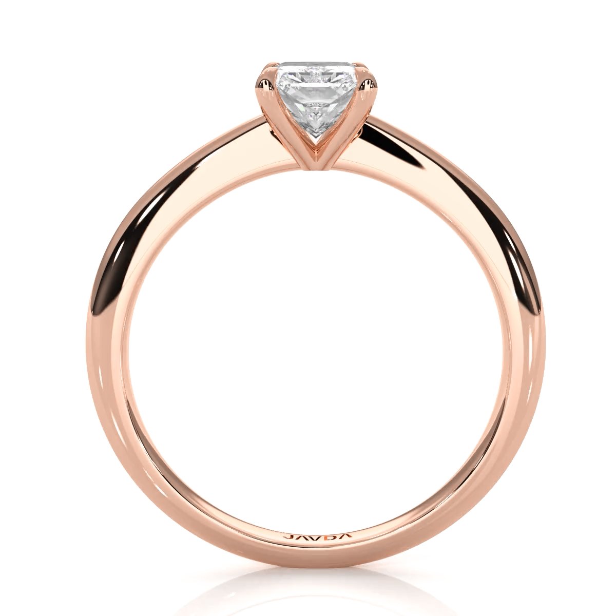 4.2g Six Prong Set 3mm Solitaire Lab Grown Diamond IGI Certified Engagement Ring 1.00 Ctw.