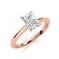 4.2g Six Prong Set 3mm Solitaire Lab Grown Diamond IGI Certified Engagement Ring 1.00 Ctw.