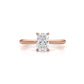 4.2g Six Prong Set 3mm Solitaire Lab Grown Diamond IGI Certified Engagement Ring 1.00 Ctw.
