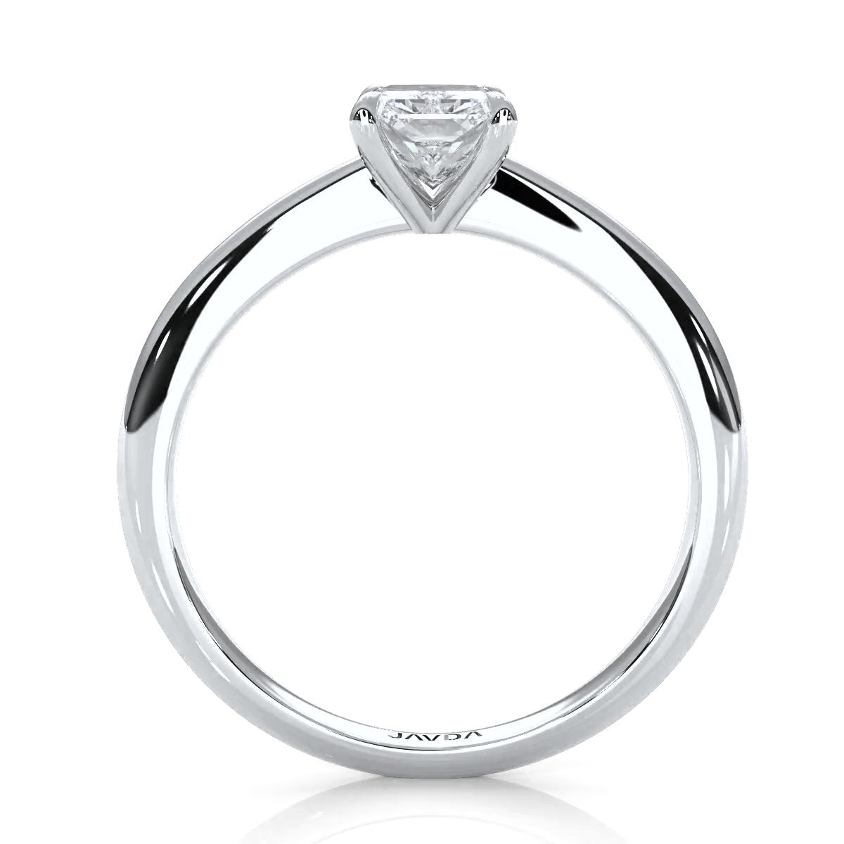 4.2g Six Prong Set 3mm Solitaire Lab Grown Diamond IGI Certified Engagement Ring 1.00 Ctw.