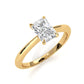 4.2g Six Prong Set 3mm Solitaire Lab Grown Diamond IGI Certified Engagement Ring 1.00 Ctw.