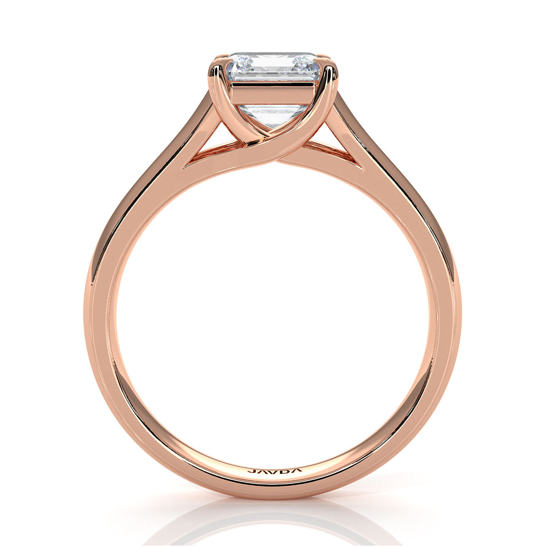 5g Trellis Solitaire Lab Grown Diamond IGI Certified Engagement 5.5mm Ring 1.00 Ctw.