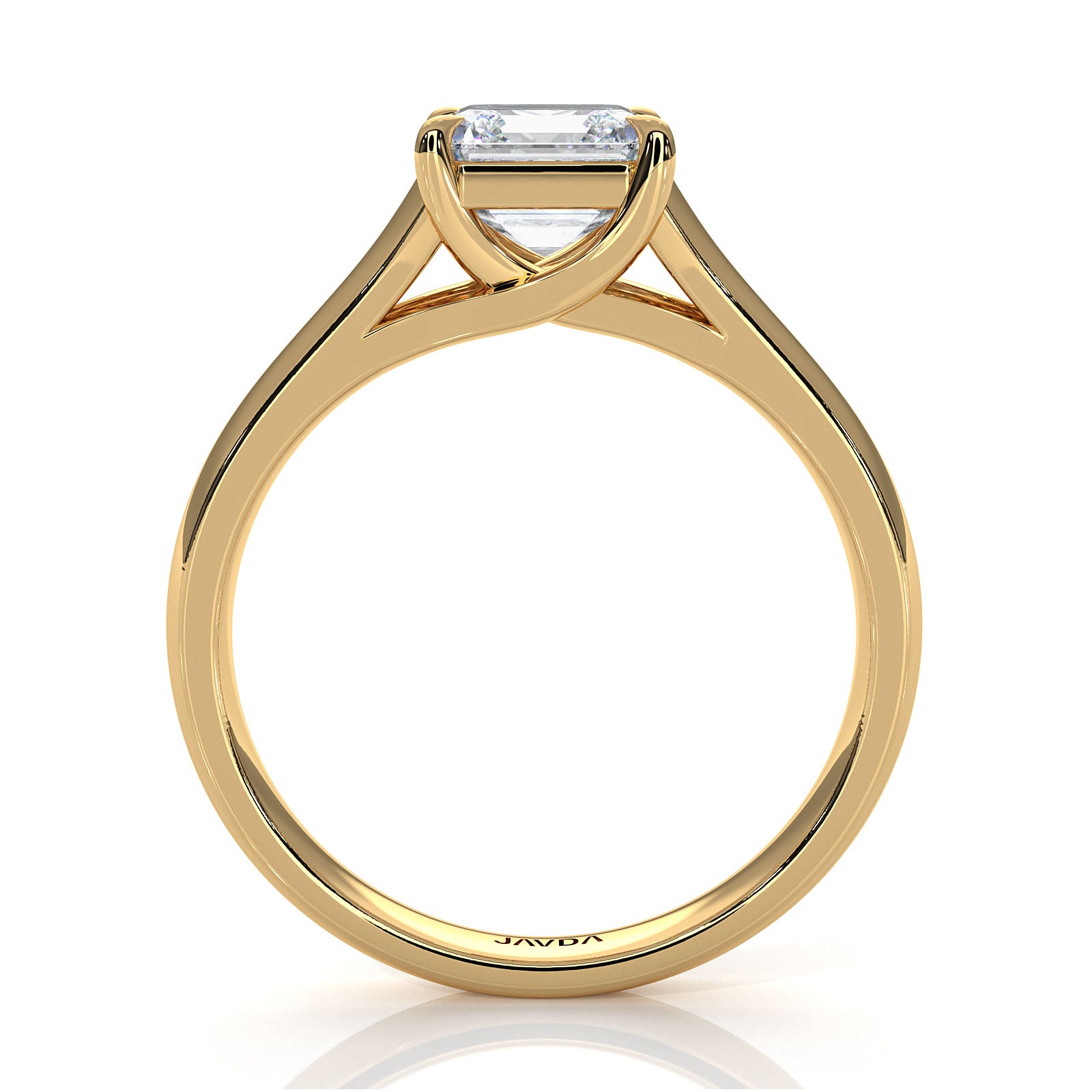 5g Trellis Solitaire Lab Grown Diamond IGI Certified Engagement 5.5mm Ring 1.00 Ctw.