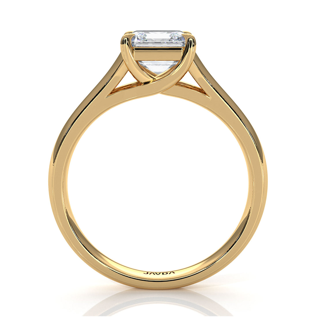 5g Trellis Solitaire Lab Grown Diamond IGI Certified Engagement 5.5mm Ring 1.00 Ctw.