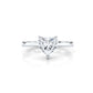 3g Lab Grown Diamond Tapper Solitaire IGI Certified Engagement Ring Setting 2mm 1.00 Ctw.