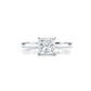 3g Lab Grown Diamond Tapper Solitaire IGI Certified Engagement Ring Setting 2mm 1.00 Ctw.