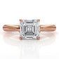 4.2g Ridged Solitaire Prong Set Lab Grown Diamond Engagement Ring IGI Certified 2.6mm 1.00 Ctw.