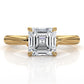 4.2g Ridged Solitaire Prong Set Lab Grown Diamond Engagement Ring IGI Certified 2.6mm 1.00 Ctw.