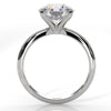 4g Knife Edge Solitaire Lab Grown Diamond Engagement Ring 2.5mm IGI Certified 3.00 Ctw.