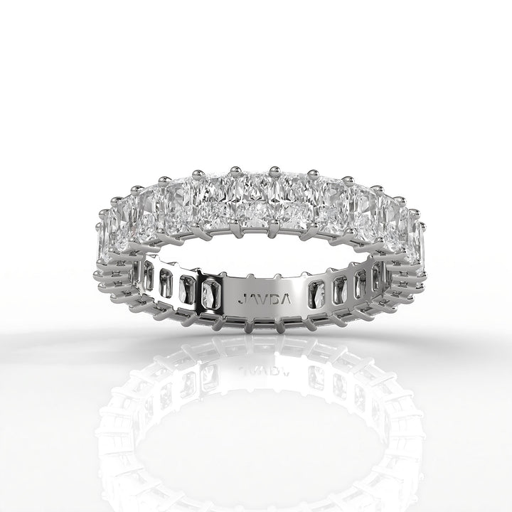 Radiant Lab Diamond Shared Prong Women's Eternity Wedding Band 3.5 mm 2.90ctw.