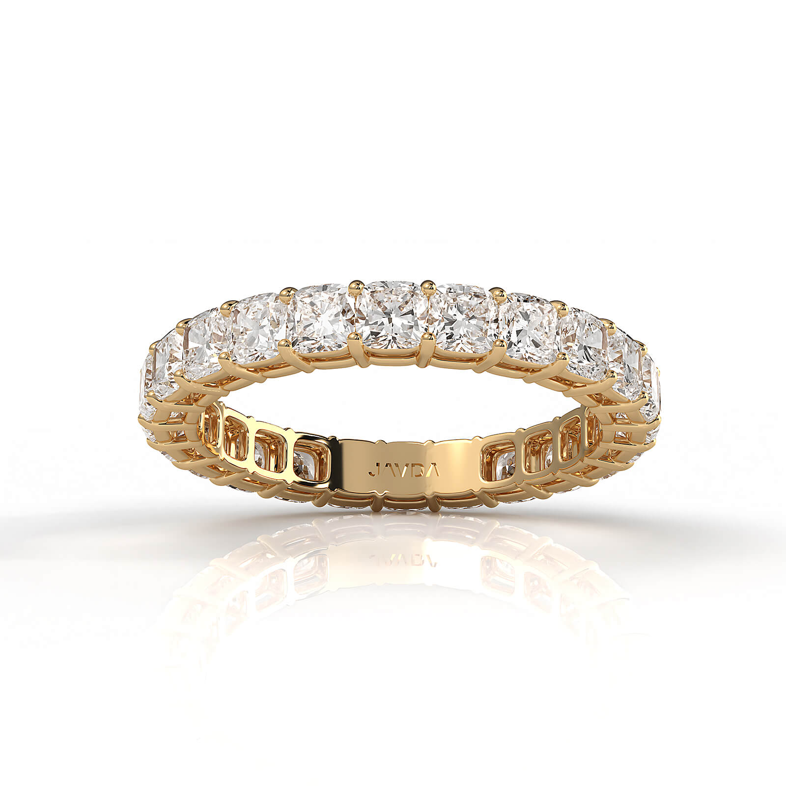 Women's Eternity Wedding Band Cushion Lab Diamond Shared Prong 2.75 mm 2.70ctw.