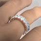 Shared Prong Set Women's Eternity Radiant Lab Diamond Wedding Band 5 mm 7.05ctw