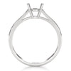 4g Four Prong Setting Solitaire Semi Mount Engagement Ring