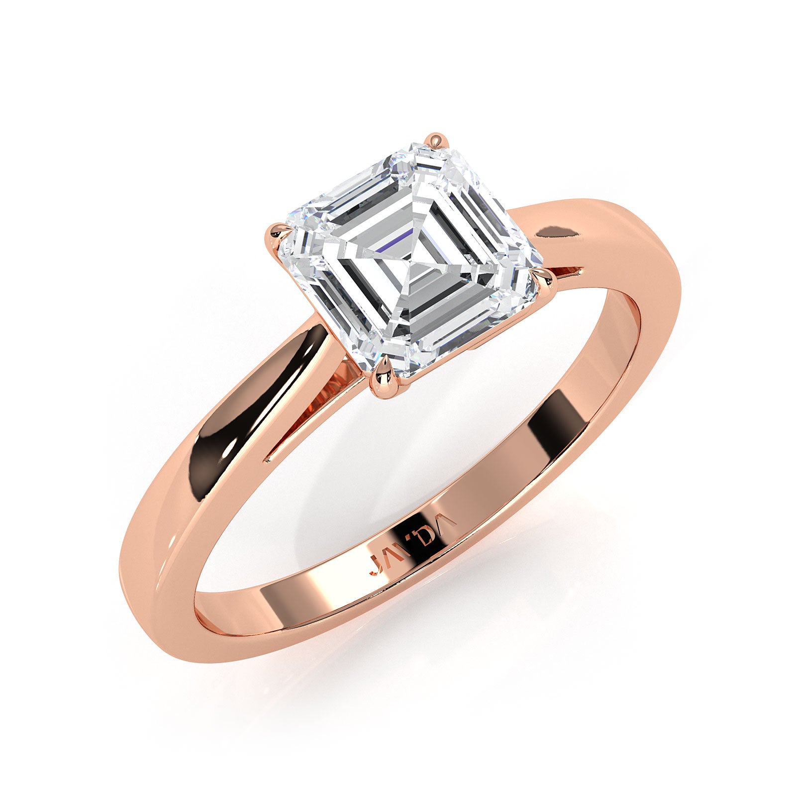 Lab Grown Diamond IGI Certified 4 Prong Solitaire Engagement Ring 4g Setting 1.00 Ctw.