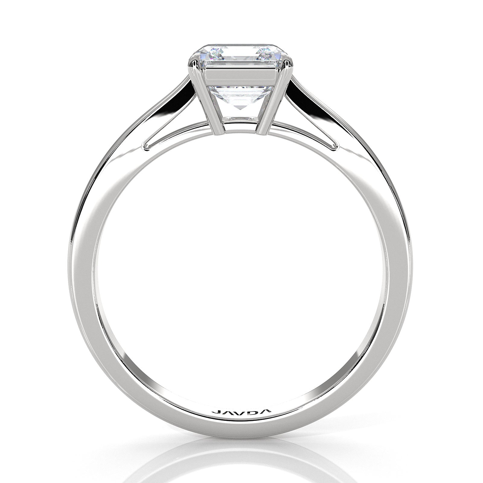 Lab Grown Diamond IGI Certified 4 Prong Solitaire Engagement Ring 4g Setting 1.00 Ctw.