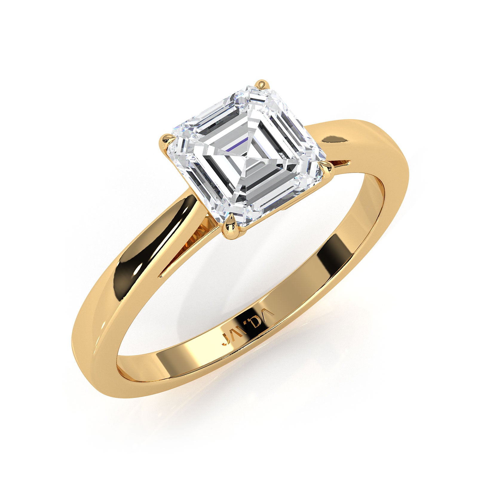 Lab Grown Diamond IGI Certified 4 Prong Solitaire Engagement Ring 4g Setting 1.00 Ctw.