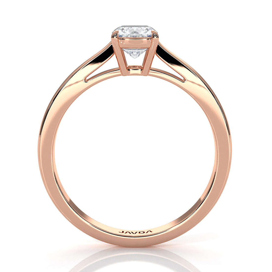 Lab Grown Diamond IGI Certified 4 Prong Solitaire Engagement Ring 4g Setting 1.00 Ctw.