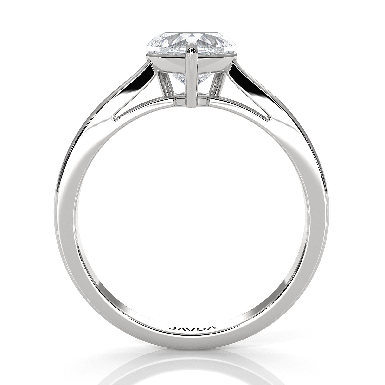 Lab Grown Diamond IGI Certified 4 Prong Solitaire Engagement Ring 4g Setting 1.00 Ctw.