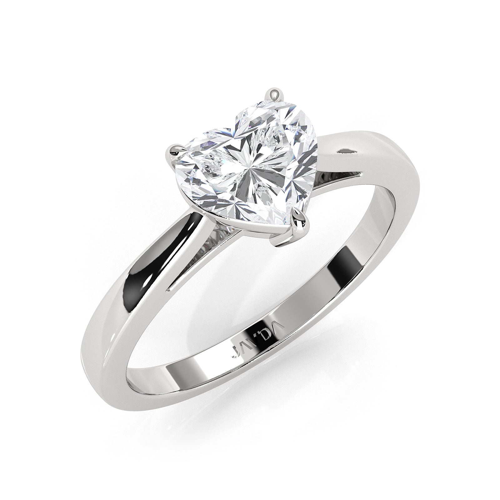 Lab Grown Diamond IGI Certified 4 Prong Solitaire Engagement Ring 4g Setting 1.00 Ctw.