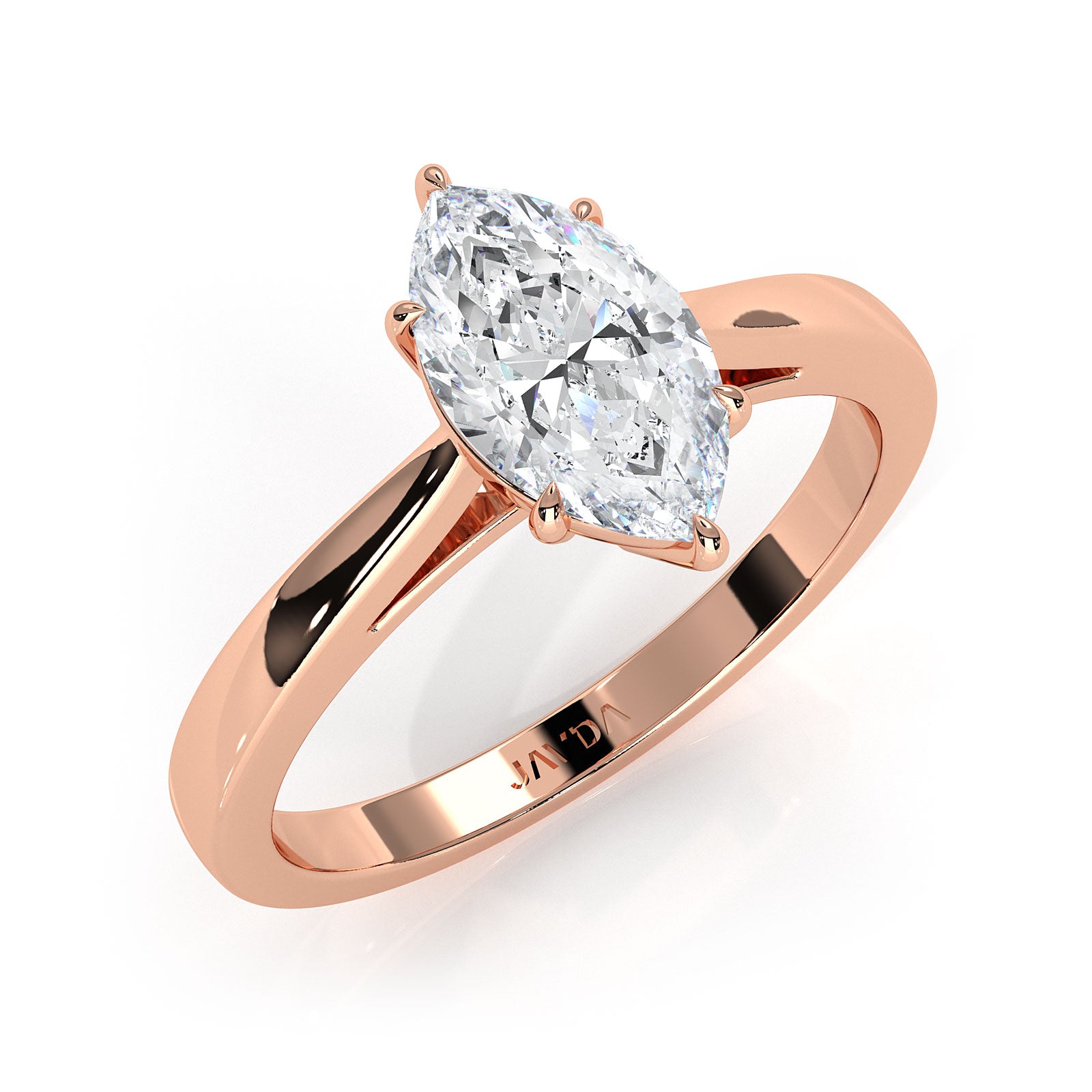 Lab Grown Diamond IGI Certified 4 Prong Solitaire Engagement Ring 4g Setting 1.00 Ctw.