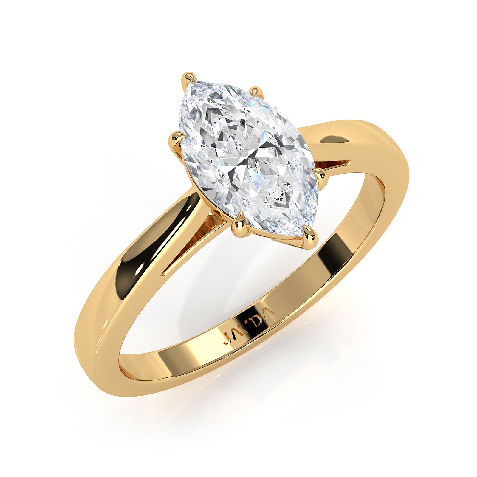 Lab Grown Diamond IGI Certified 4 Prong Solitaire Engagement Ring 4g Setting 1.00 Ctw.