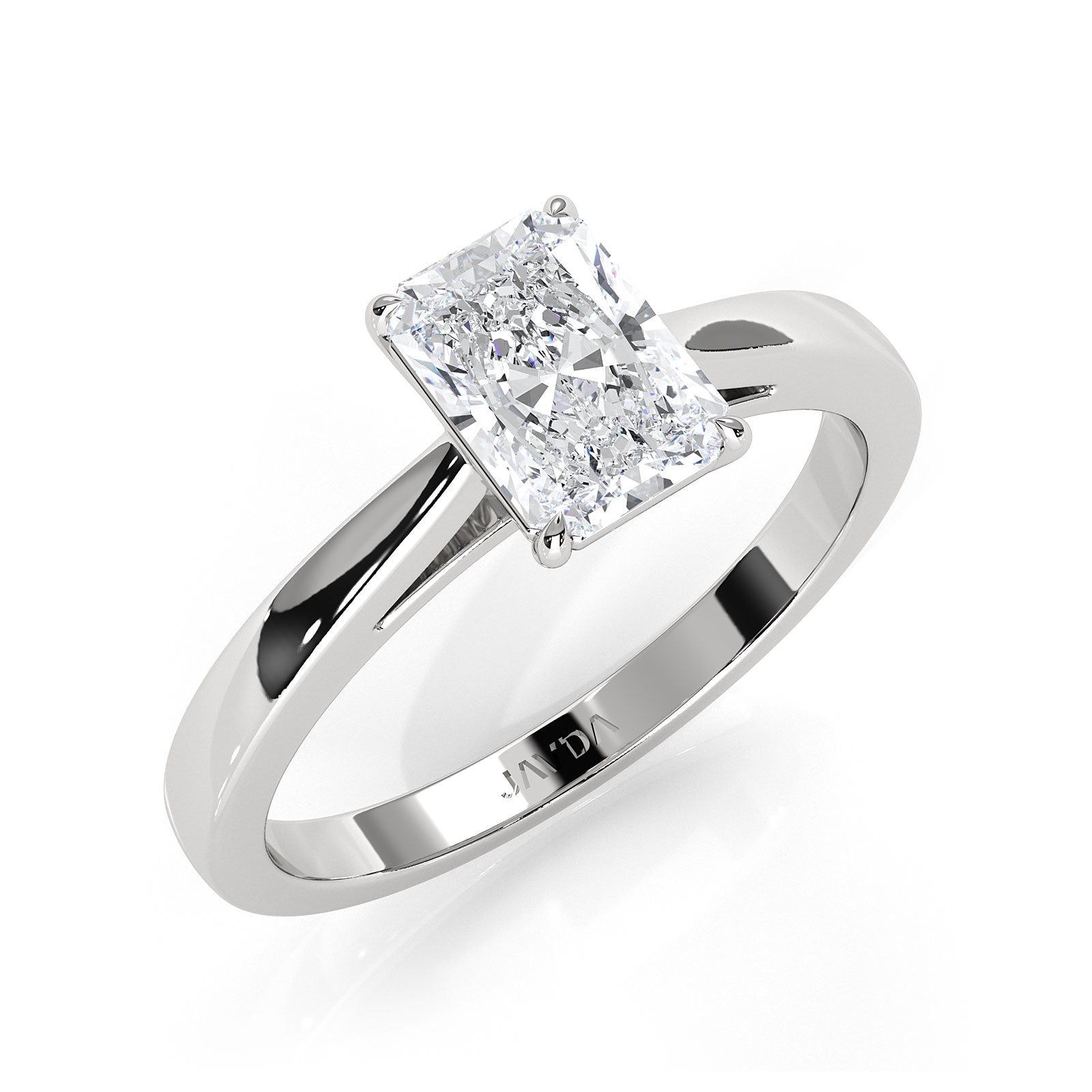 Lab Grown Diamond IGI Certified 4 Prong Solitaire Engagement Ring 4g Setting 1.00 Ctw.