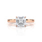 4.5g Princess Prong Setting Lab Grown Diamond Engagement Solitaire Ring IGI Certified 1.00 Ctw.