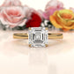 4.5g Princess Prong Setting Lab Grown Diamond Engagement Solitaire Ring IGI Certified 1.00 Ctw.