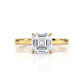 4.5g Princess Prong Setting Lab Grown Diamond Engagement Solitaire Ring IGI Certified 1.00 Ctw.