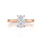 4.5g Princess Prong Setting Lab Grown Diamond Engagement Solitaire Ring IGI Certified 1.00 Ctw.