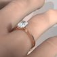 4.5g Princess Prong Setting Lab Grown Diamond Engagement Solitaire Ring IGI Certified 1.00 Ctw.