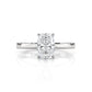 4.5g Princess Prong Setting Lab Grown Diamond Engagement Solitaire Ring IGI Certified 1.00 Ctw.