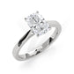 4.5g Princess Prong Setting Lab Grown Diamond Engagement Solitaire Ring IGI Certified 1.00 Ctw.