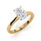 4.5g Princess Prong Setting Lab Grown Diamond Engagement Solitaire Ring IGI Certified 1.00 Ctw.