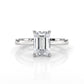 4.5g Princess Prong Setting Lab Grown Diamond Engagement Solitaire Ring IGI Certified 1.00 Ctw.