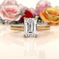 4.5g Princess Prong Setting Lab Grown Diamond Engagement Solitaire Ring IGI Certified 1.00 Ctw.