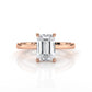 4.5g Princess Prong Setting Lab Grown Diamond Engagement Solitaire Ring IGI Certified 1.00 Ctw.