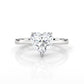 4.5g Princess Prong Setting Lab Grown Diamond Engagement Solitaire Ring IGI Certified 1.00 Ctw.