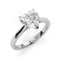 4.5g Princess Prong Setting Lab Grown Diamond Engagement Solitaire Ring IGI Certified 1.00 Ctw.