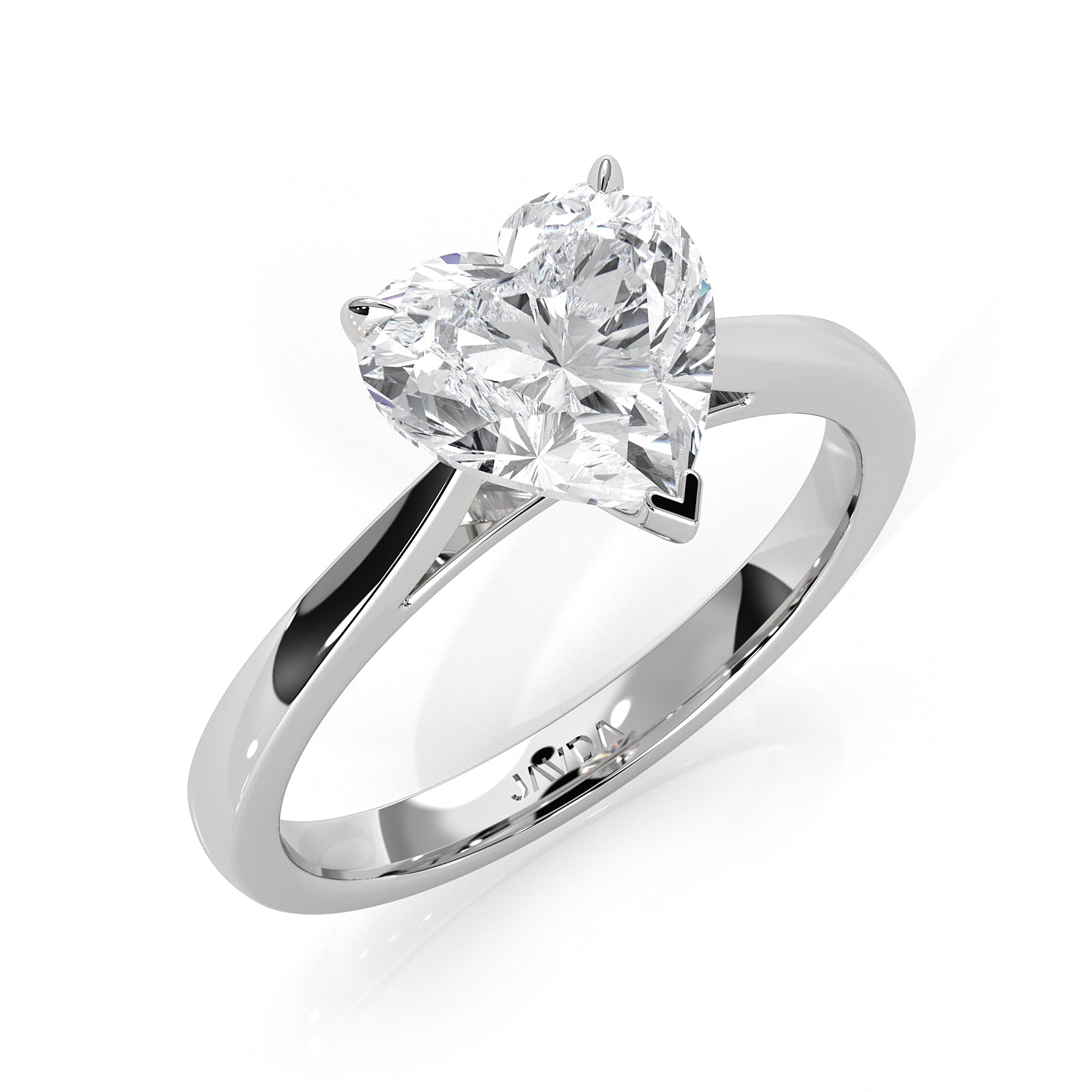 4.5g Princess Prong Setting Lab Grown Diamond Engagement Solitaire Ring IGI Certified 1.00 Ctw.