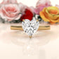 4.5g Princess Prong Setting Lab Grown Diamond Engagement Solitaire Ring IGI Certified 1.00 Ctw.