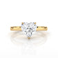4.5g Princess Prong Setting Lab Grown Diamond Engagement Solitaire Ring IGI Certified 1.00 Ctw.