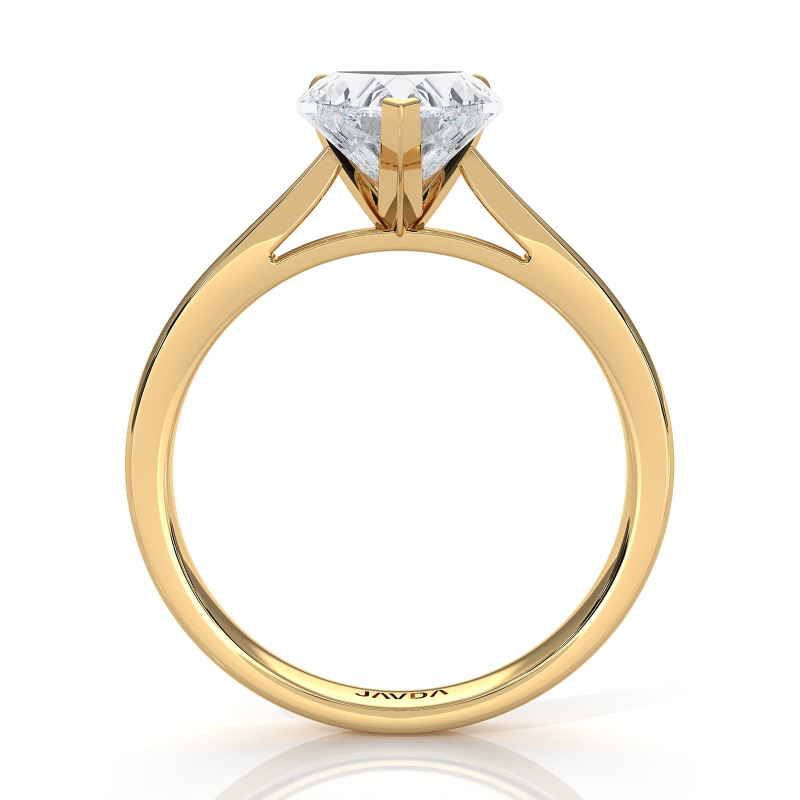 4.5g Princess Prong Setting Lab Grown Diamond Engagement Solitaire Ring IGI Certified 1.00 Ctw.