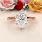 4.5g Princess Prong Setting Lab Grown Diamond Engagement Solitaire Ring IGI Certified 1.00 Ctw.
