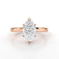 4.5g Princess Prong Setting Lab Grown Diamond Engagement Solitaire Ring IGI Certified 1.00 Ctw.