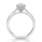 4.5g Princess Prong Setting Lab Grown Diamond Engagement Solitaire Ring IGI Certified 1.00 Ctw.