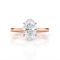 4.5g Princess Prong Setting Lab Grown Diamond Engagement Solitaire Ring IGI Certified 1.00 Ctw.